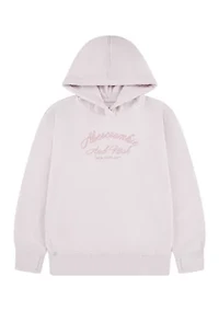 logo pullover hoodie