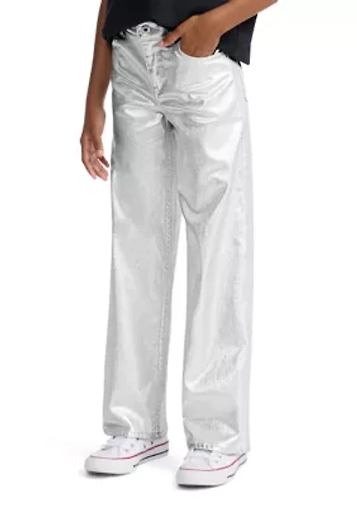 shine high rise wide leg jeans