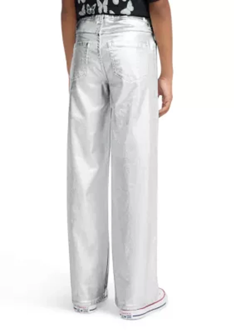 shine high rise wide leg jeans