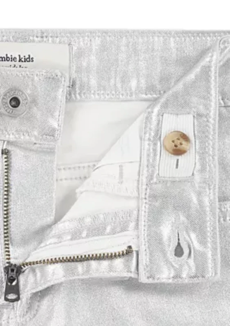 shine high rise wide leg jeans