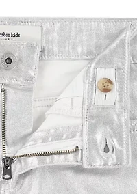 shine high rise wide leg jeans