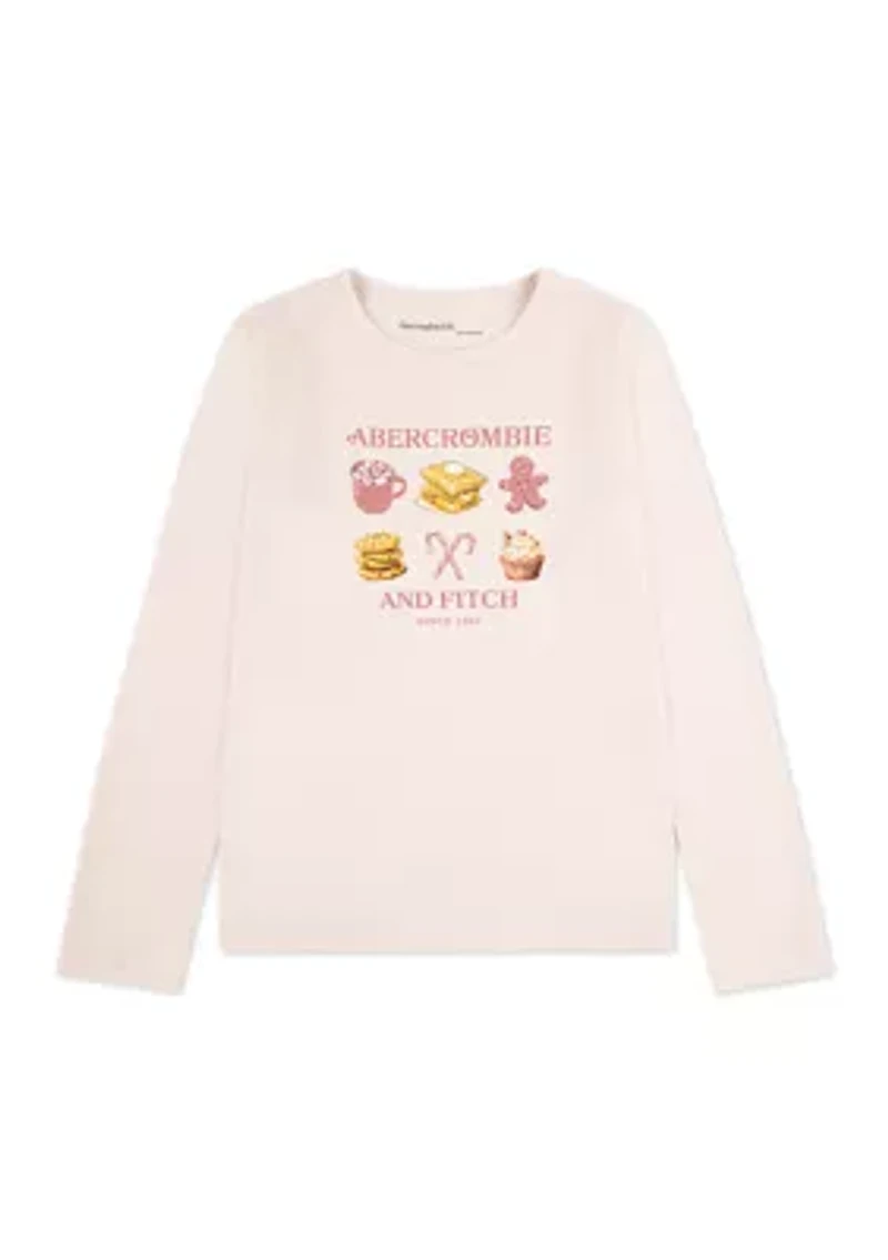 holiday treats long sleeve t-shirt