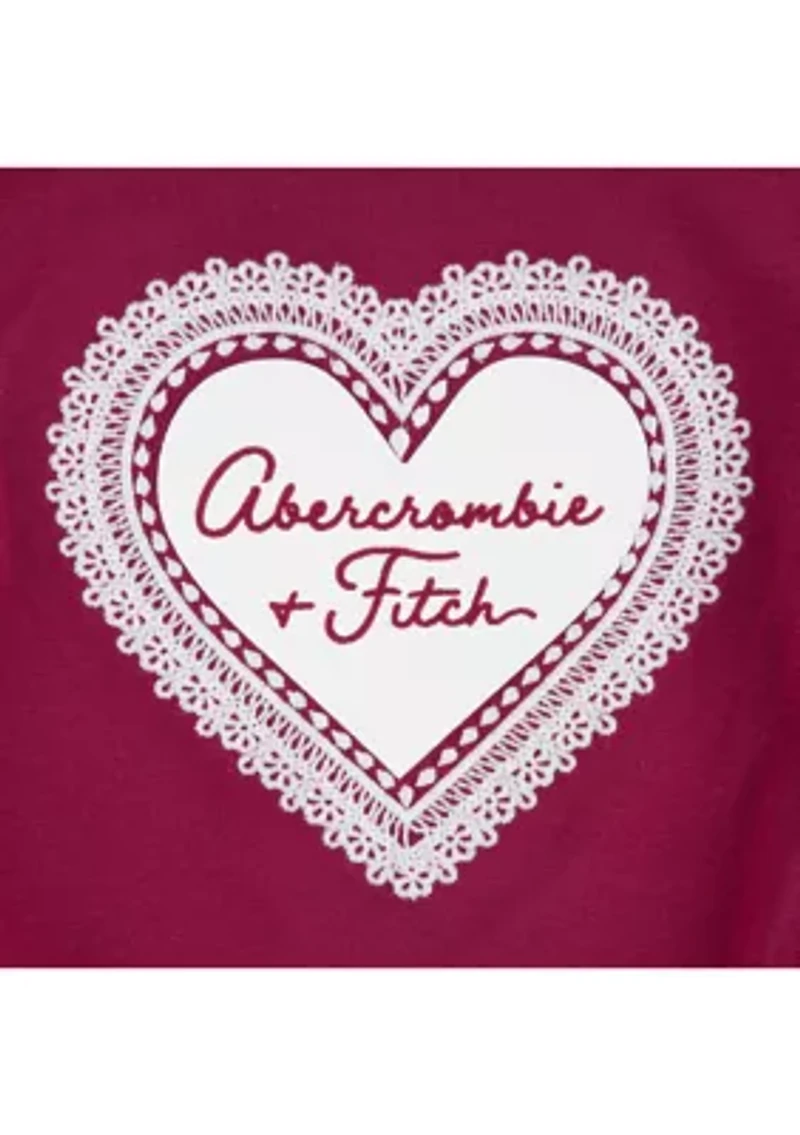 lacey long sleeve ruched tee