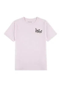 glitter butterflies t-shirt