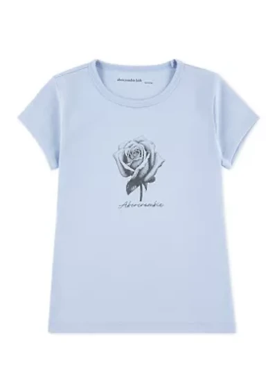 rose logo short sleeve t-shirt