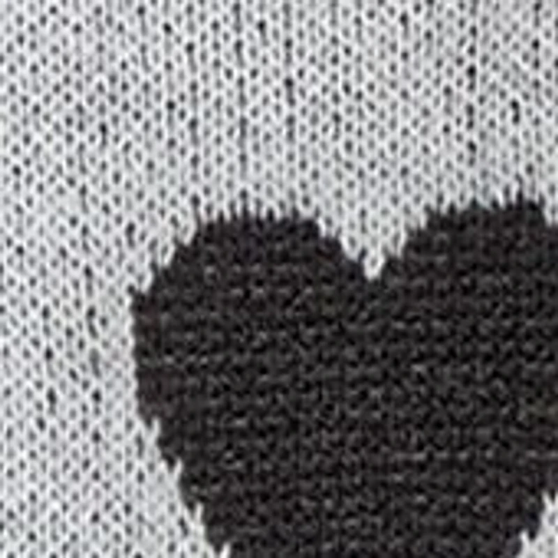 multi heart crew sweater