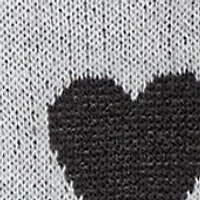 multi heart crew sweater