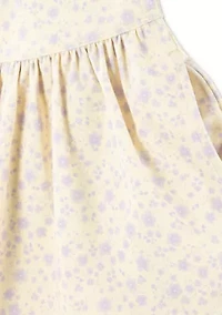 ypb drop waist printed pull-on mini dress