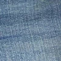 low rise midi destructed denim shorts