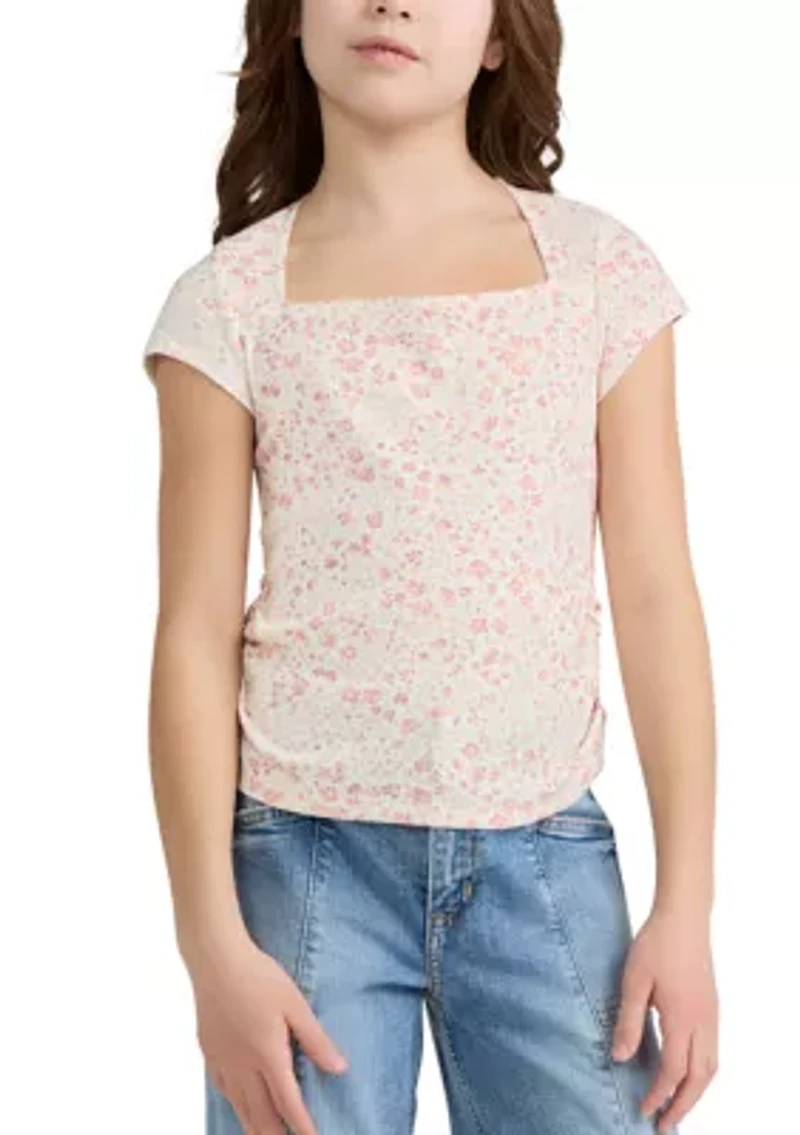 ava short sleeve top