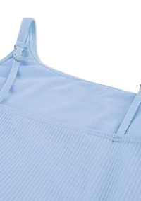 asymmetrical cutout one-piece swimsuit