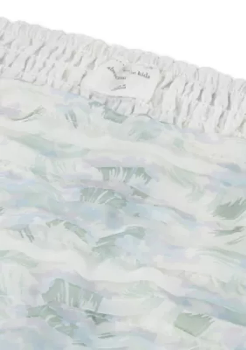 emerson organza puff sleeve top