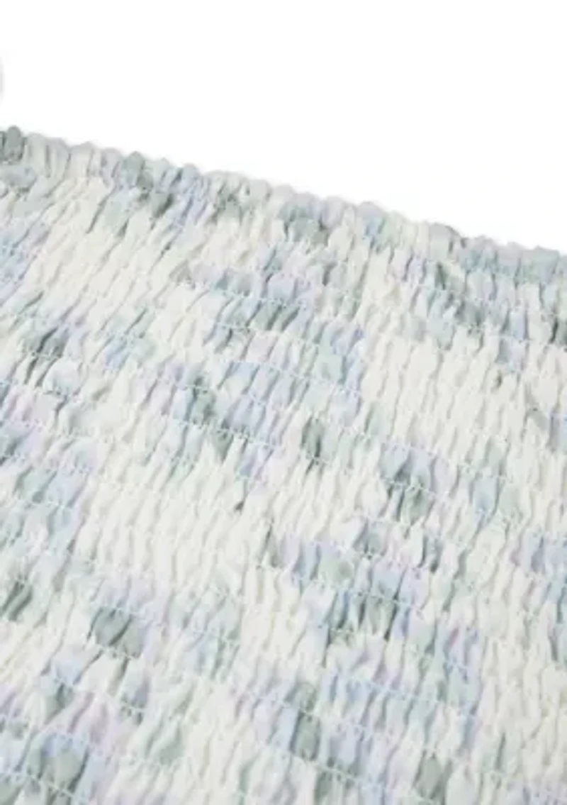 emerson organza puff sleeve top