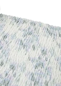 emerson organza puff sleeve top