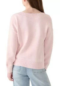heart oversized sweater