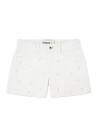 pearly twill shorts