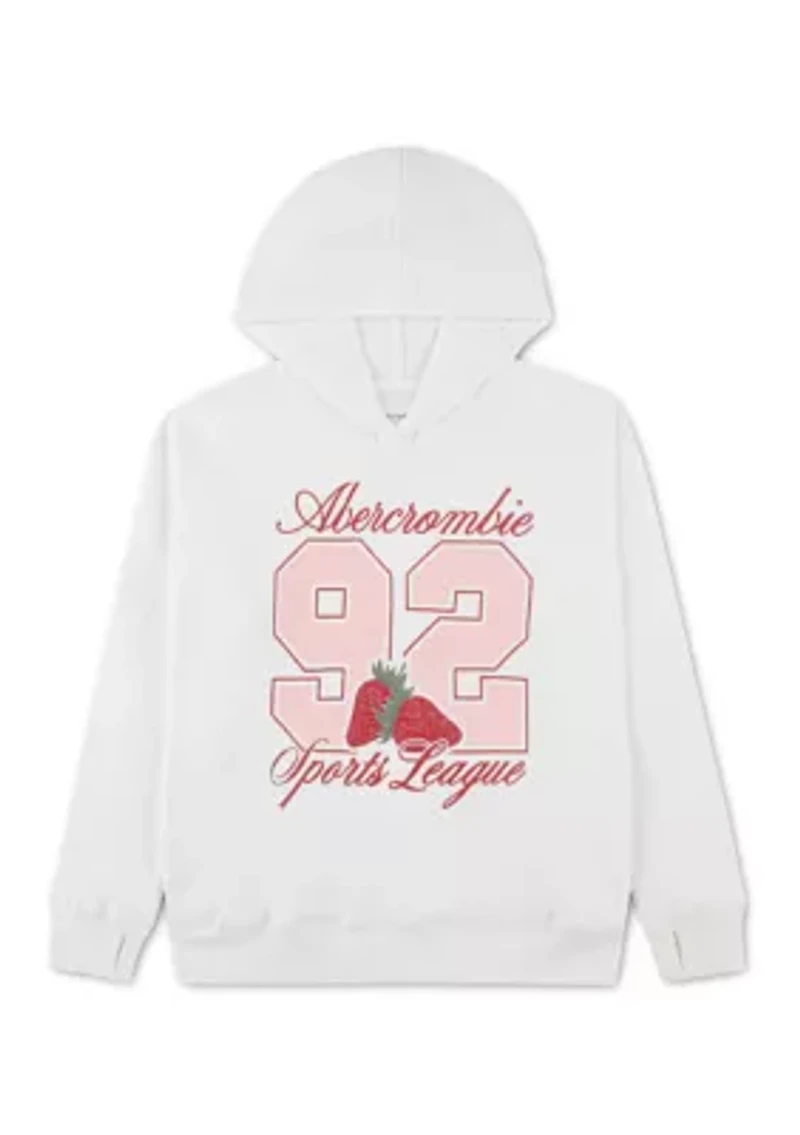 92 strawberry pullover hoodie