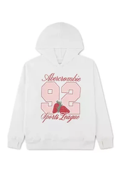 92 strawberry pullover hoodie