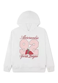 92 strawberry pullover hoodie