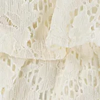 lace micro mini skort