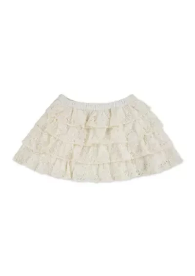 lace micro mini skort