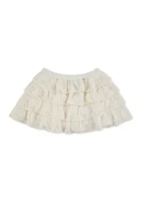 lace micro mini skort