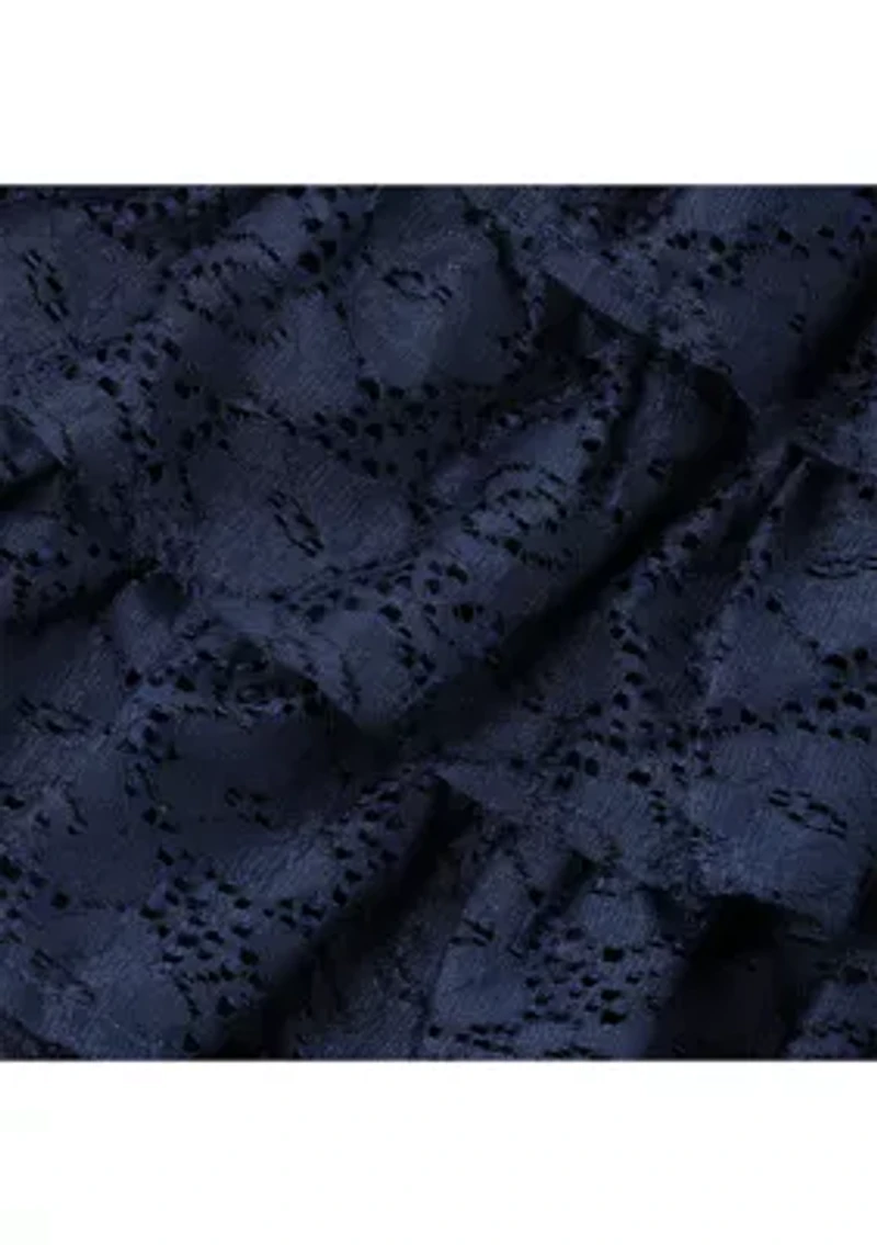 lace micro mini skort