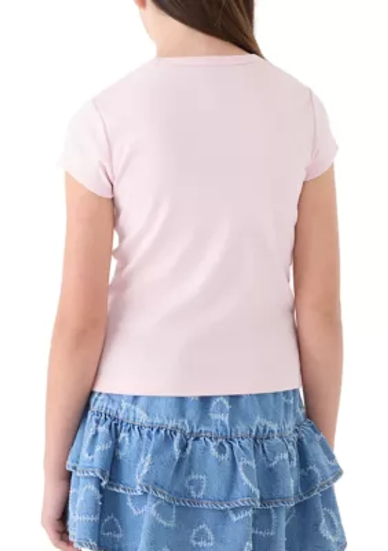 me and the girls baby tee