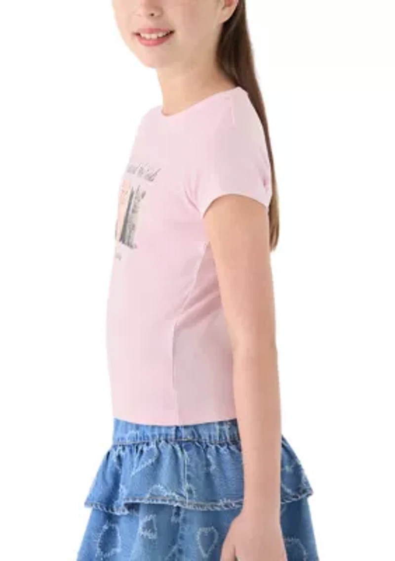 me and the girls baby tee