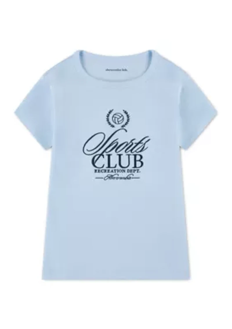 sports club baby tee