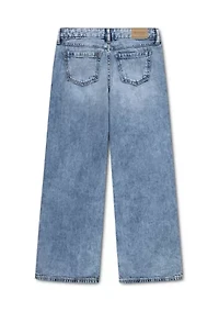 afg low rise hearts baggy jeans