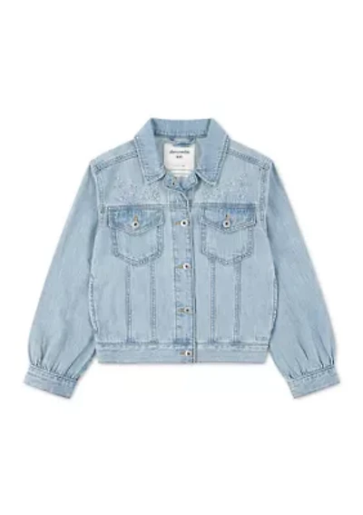 solid oversize dobby jacket