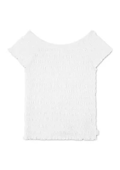 smocked top