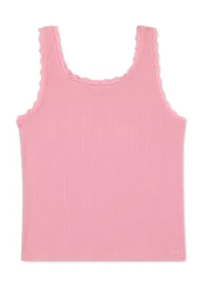 lace trim tank