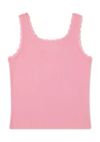 lace trim tank