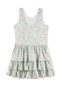 ypb print flirty dress
