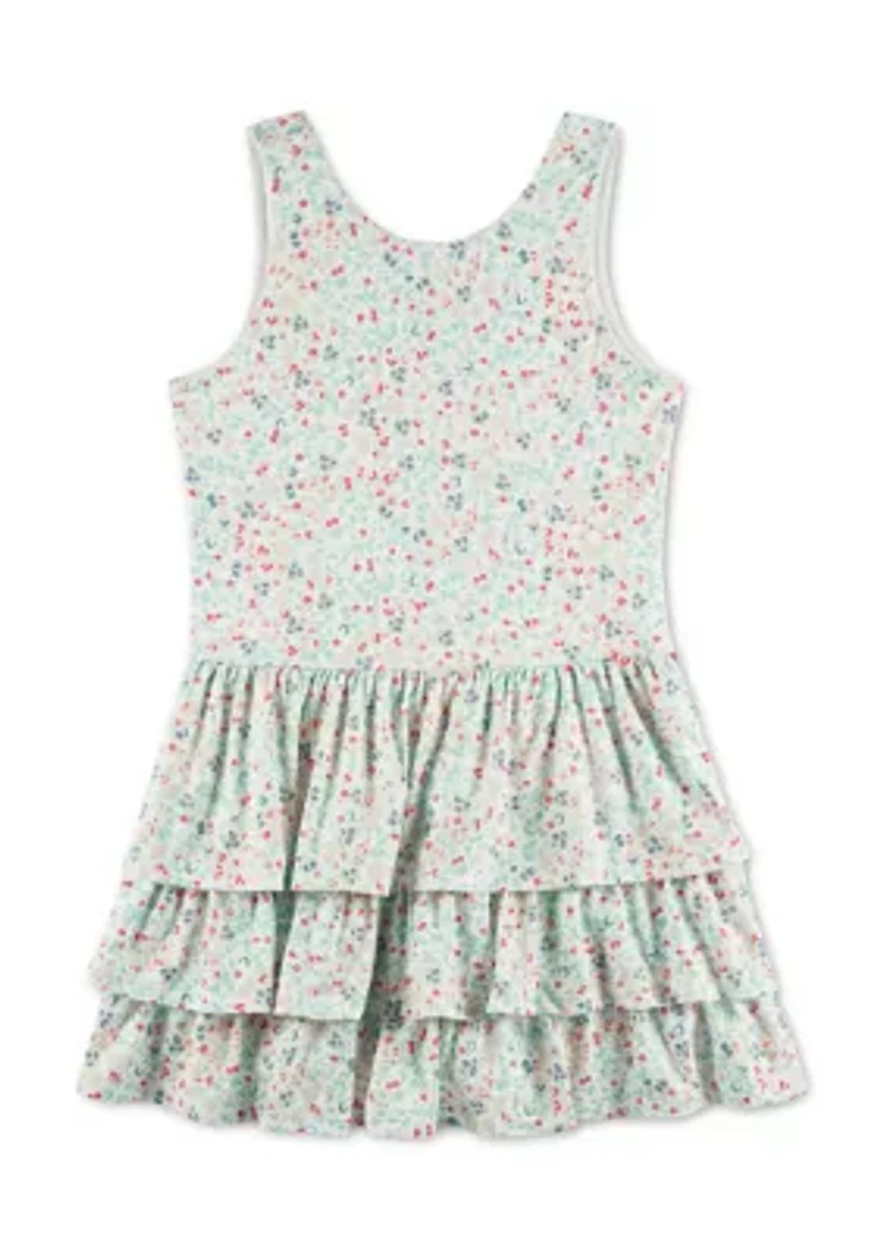 ypb print flirty dress