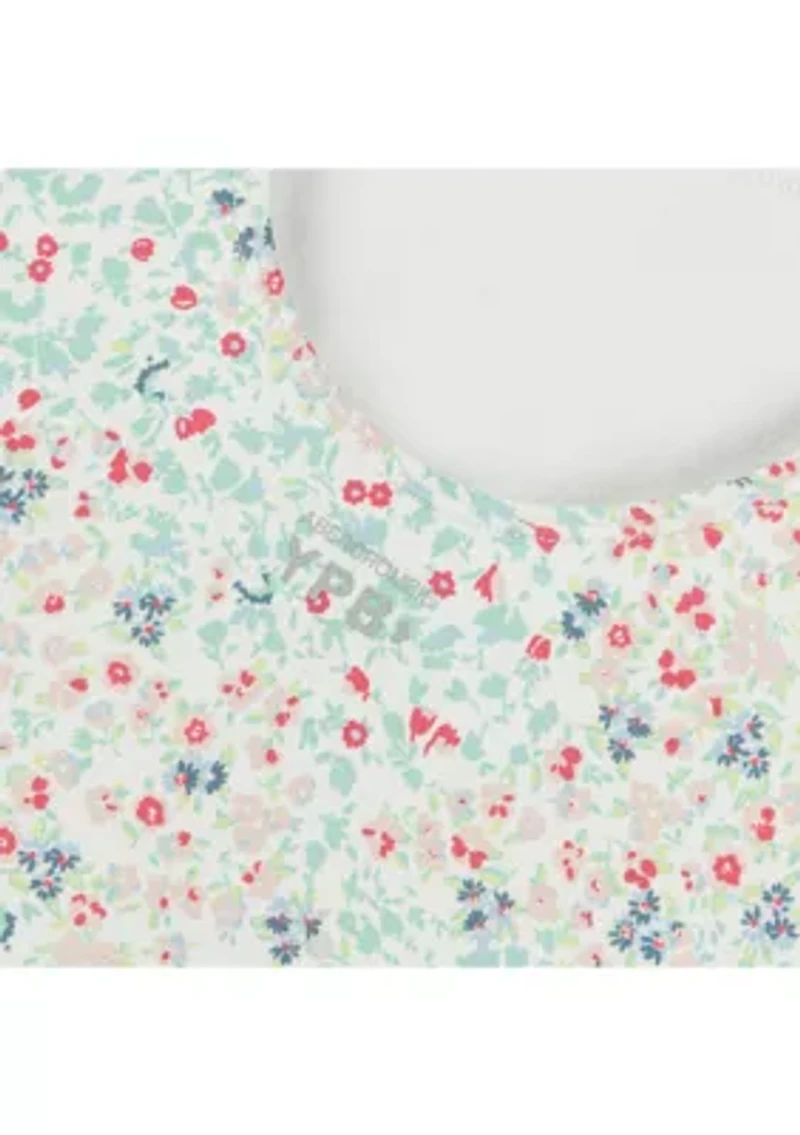 ypb print flirty dress