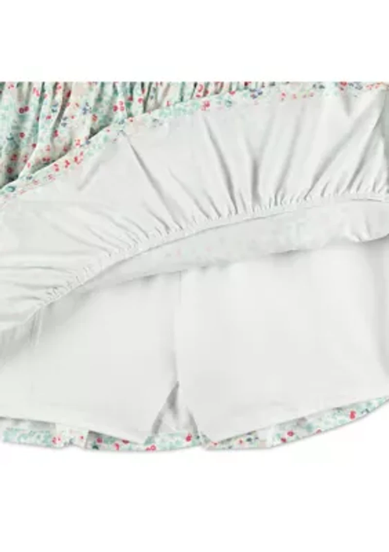 ypb print flirty dress