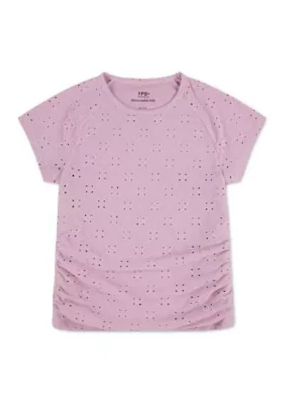 eyelet tee