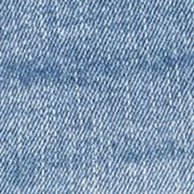 stitch denim shorts