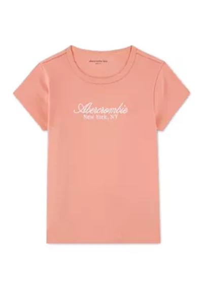 script baby tee