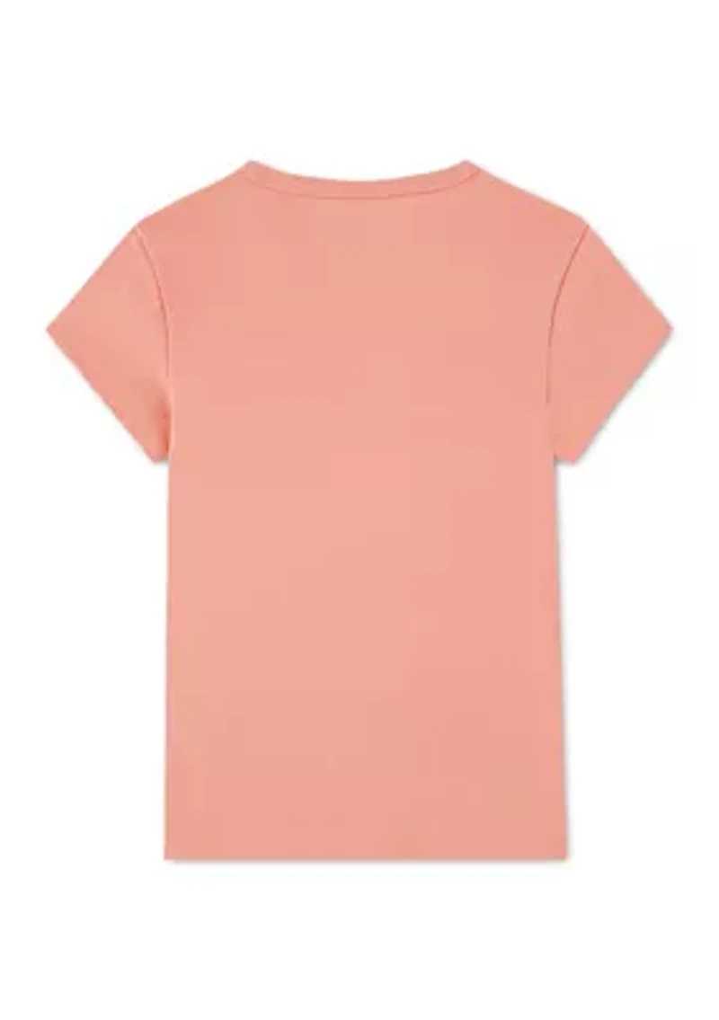 script baby tee