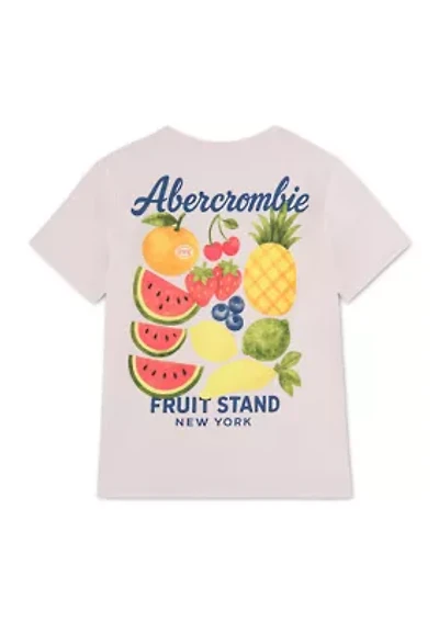 fruit stand oversize tee