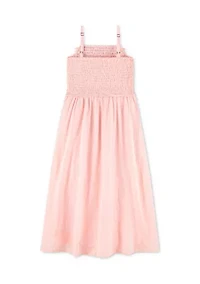 Girls 7-16 Smocked Maxi Dress