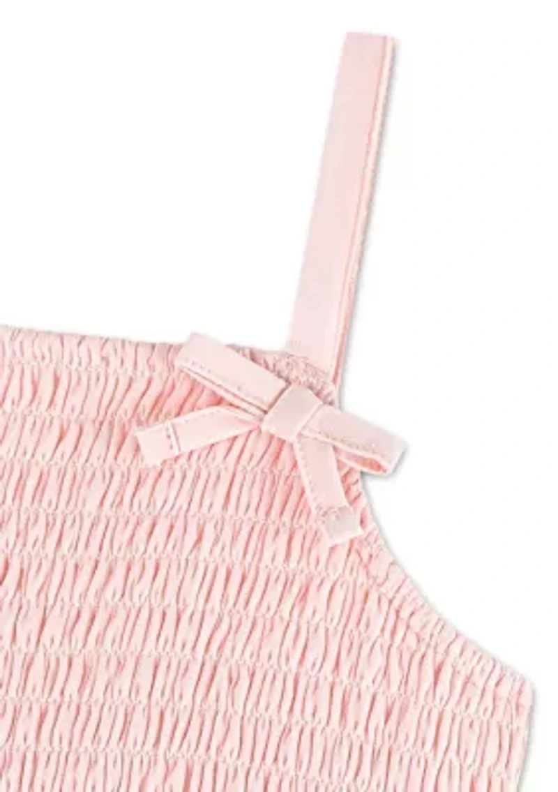 Girls 7-16 Smocked Maxi Dress