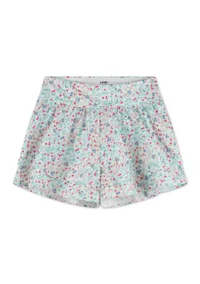 ruffle shorts