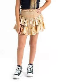 Girls 7-16 Brookie Smocked Skort