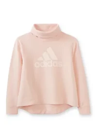 Girls 7-16 Mock Neck Pullover
