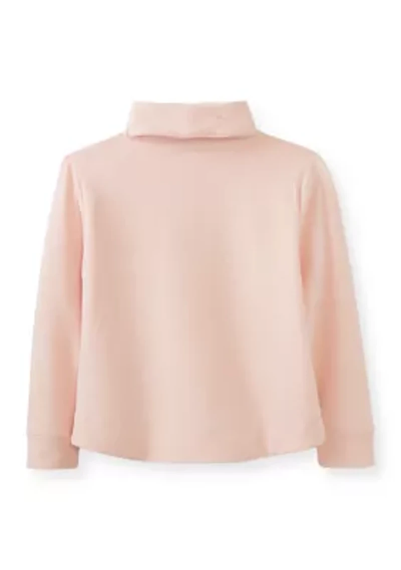 Girls 7-16 Mock Neck Pullover